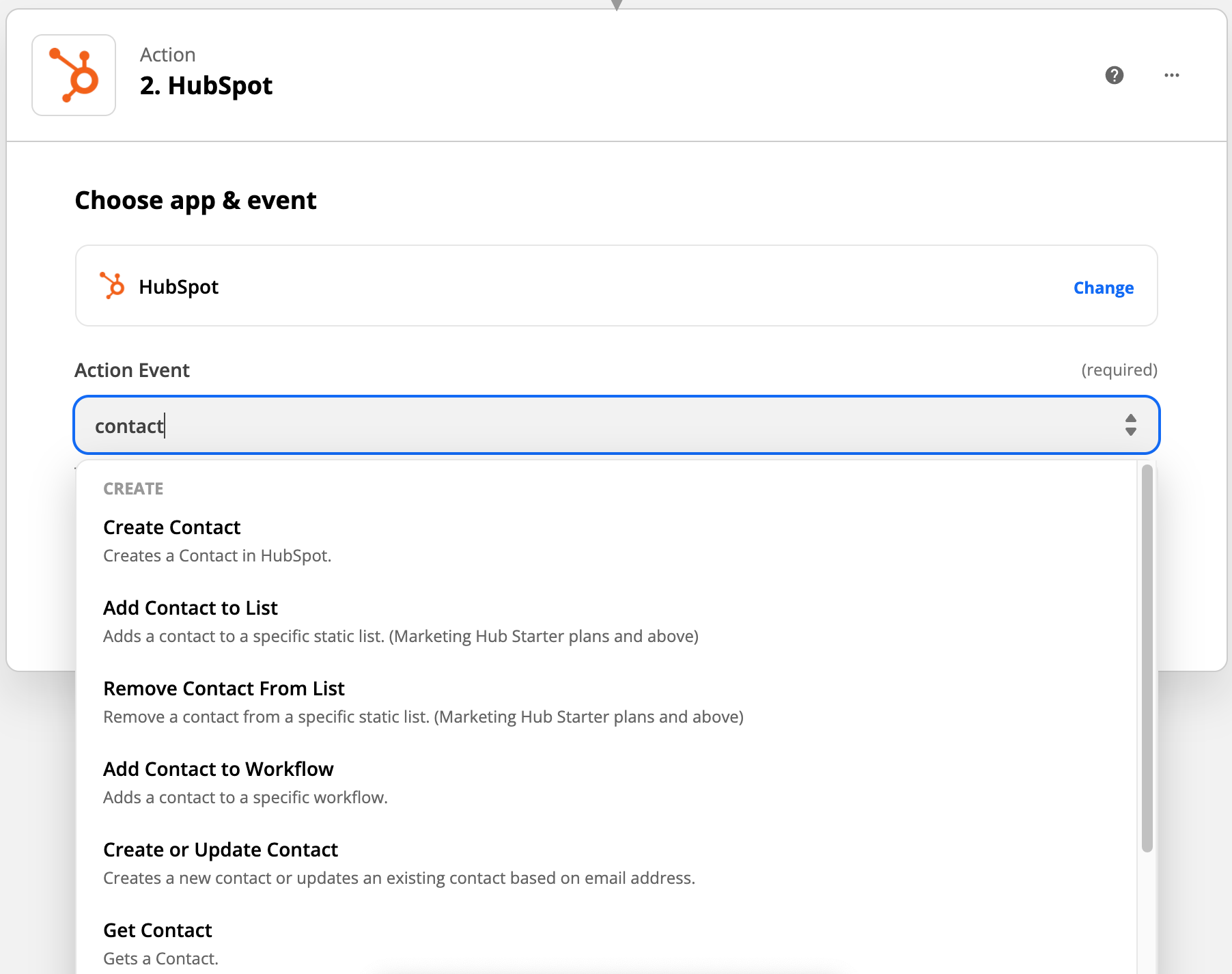 Create or Update Contact